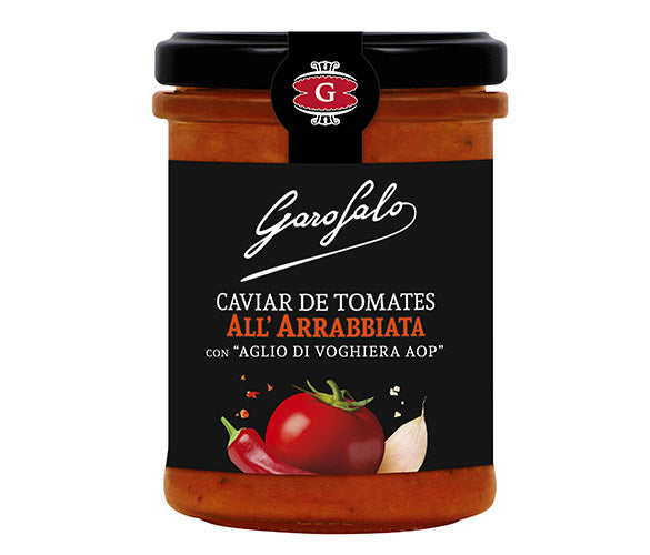 GAROFOLO Caviar de Tomates all’Arrabbiata con aglio di Voghiera AOP 185g