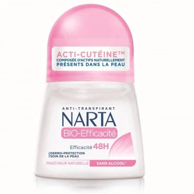 NARTA Déodorant Anti-Transpirant 48h Bio-Efficacité 50ml -J93