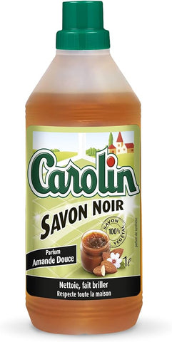 Carolin Household Cleaner Black Soap/Sweet Almond 1L