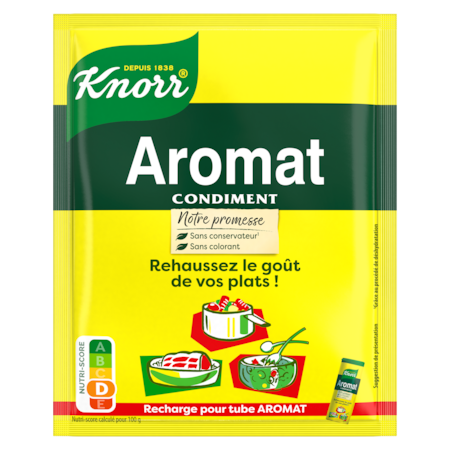 KNORR Assaisonnement En Poudre Recharge Aromat 1 Sachet 90 g  G61