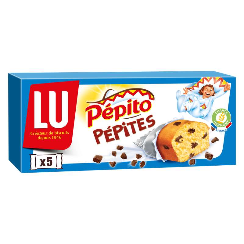 LU Pépito Choco Pépites 5x30g