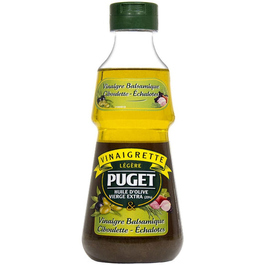 PUGET Light vinaigrette olive oil vinegar balsamic chives shallots 33cl -H93
