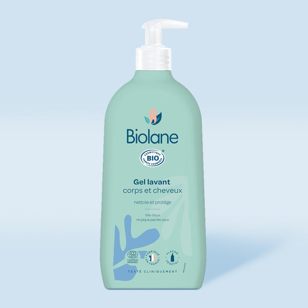 BIOLANE Organic body and hair wash gel 500g J113