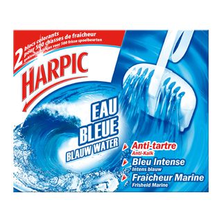HARPIC Bloc WC eau bleue x2 76g -J31