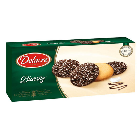 DELACRE Biscuits chocolats mignardises 175g -A12