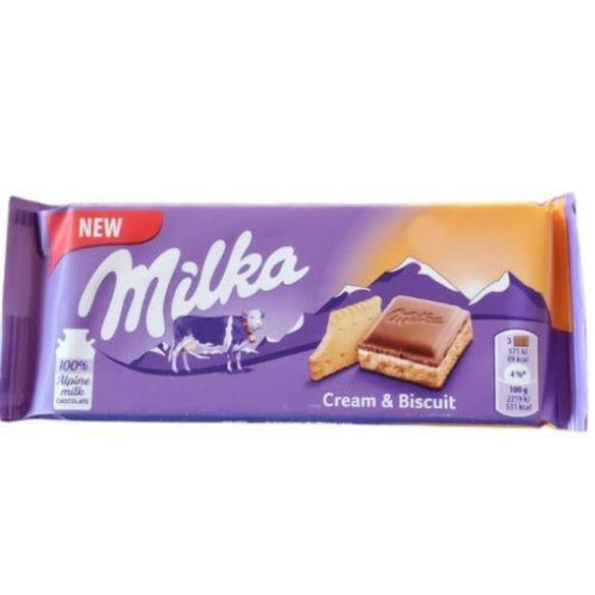 Milka cream biscuit 100g -B82