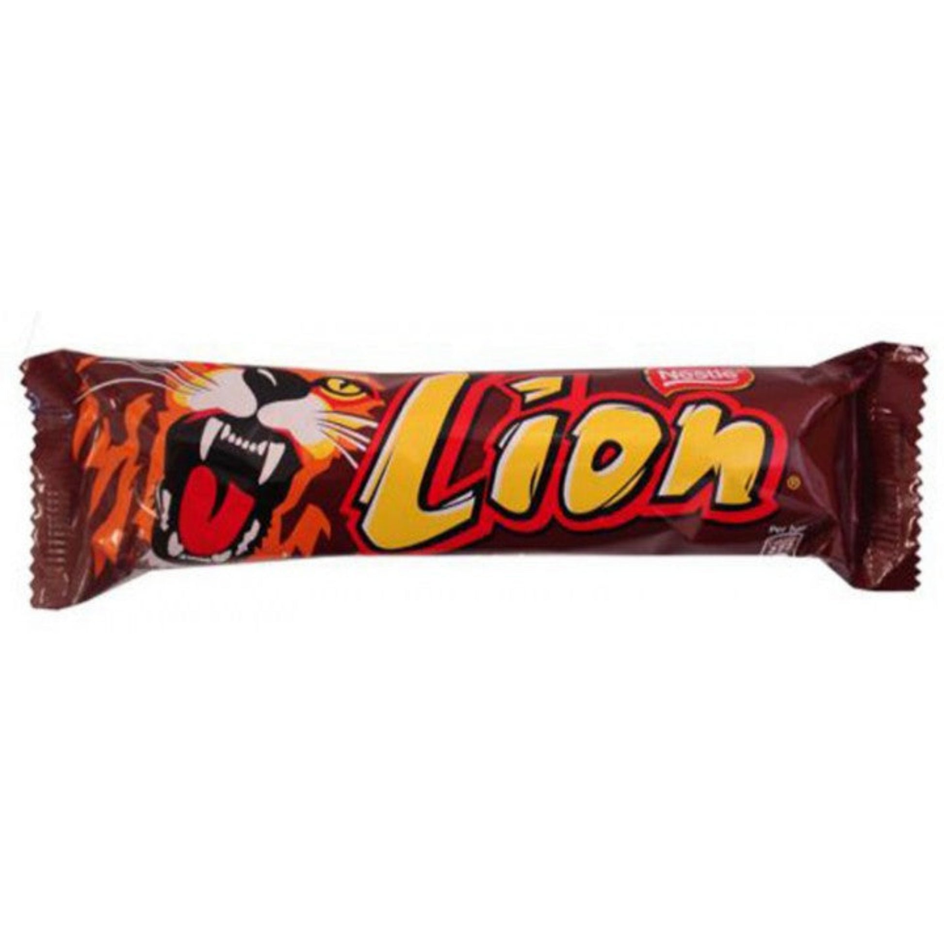 NESTLÉ Lion Barre chocolatée 42 g – origine Pologne, barre croustillante au caramel et céréales enrobée de chocolat. -chocolat-42g