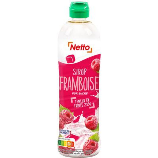NETTO Sirop Framboise 75cl -H44