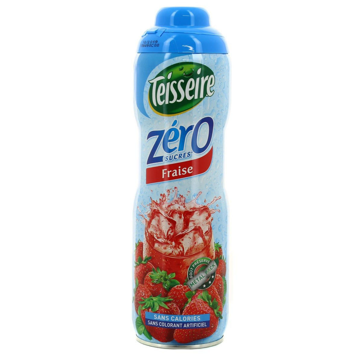 Teisseire Strawberry syrup 0% 60cl -f32