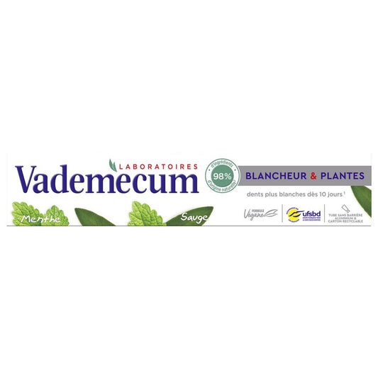 Vademecum White toothpaste and plants 75ml -J64