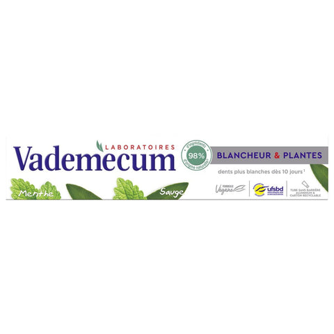 VADEMECUM Whitening toothpaste and plants 75ml