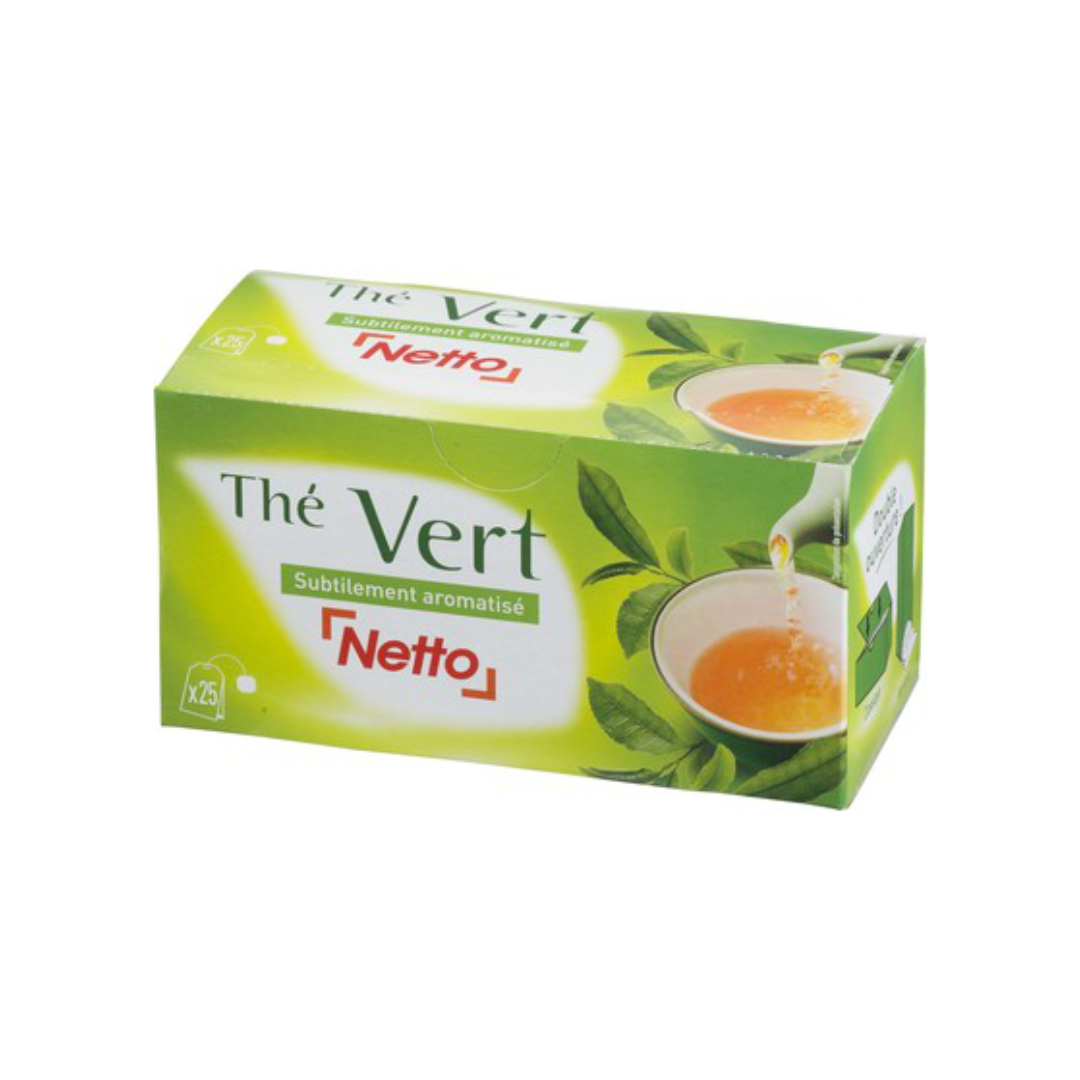 NETTO Thé vert aromatisé 33g -F113