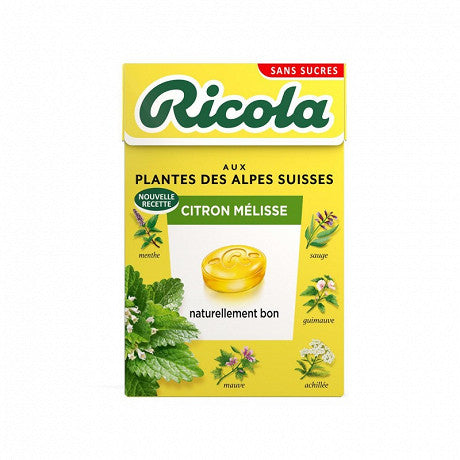 RICOLA Citron mélisse stevia sans sucres 50g -B22
