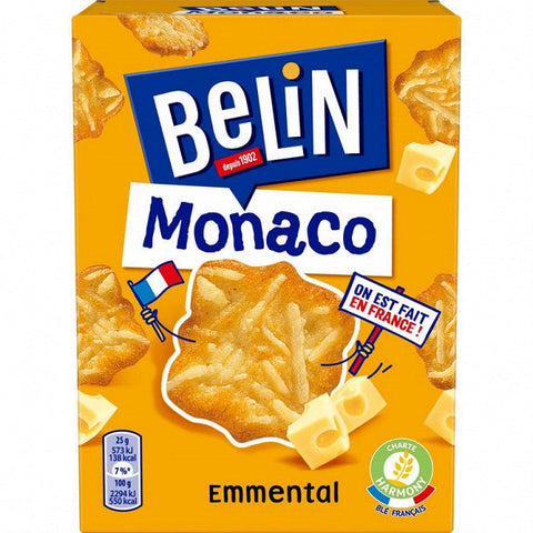 BELIN Crackers Monaco Emmental 100g