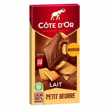 COTE D'OR Bloc Lait Petit Beurre 170g