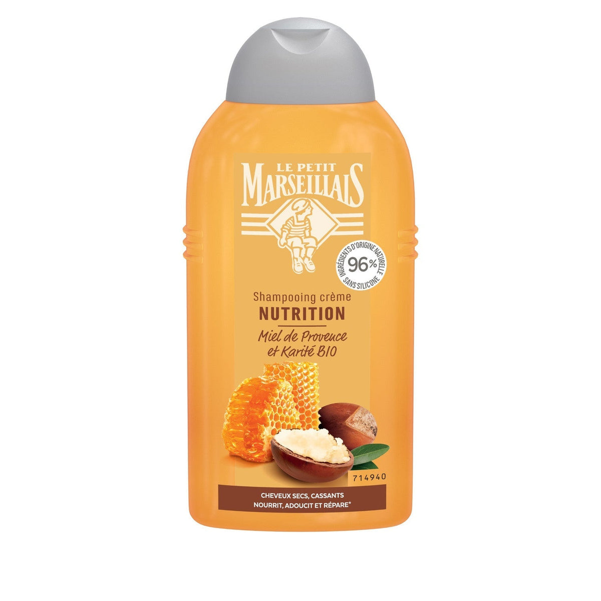 LE PETIT MARSELLAIS Shampooing nutrition karité/miel 250ml -J101