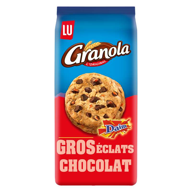 LU granola Extra cookies daim 184g DLUO 10/04/2024 -A133