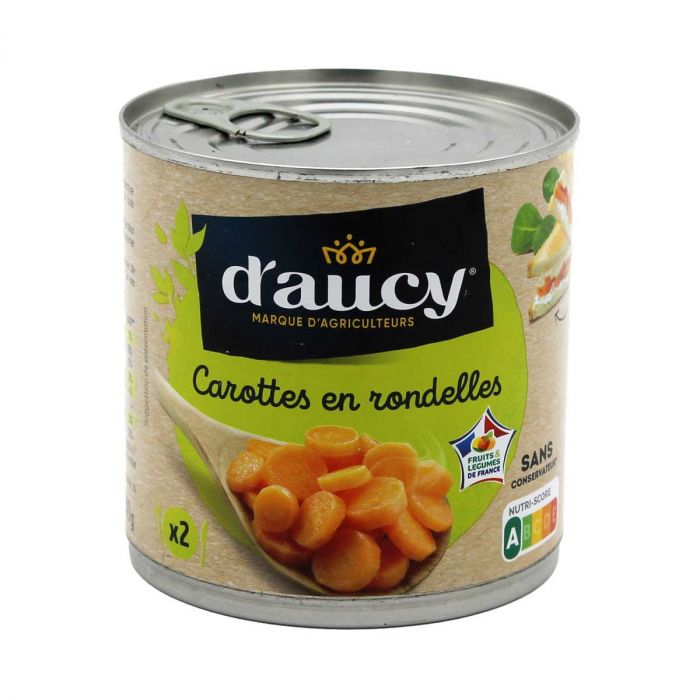 DAUCY Sliced ​​carrots 240g -I21