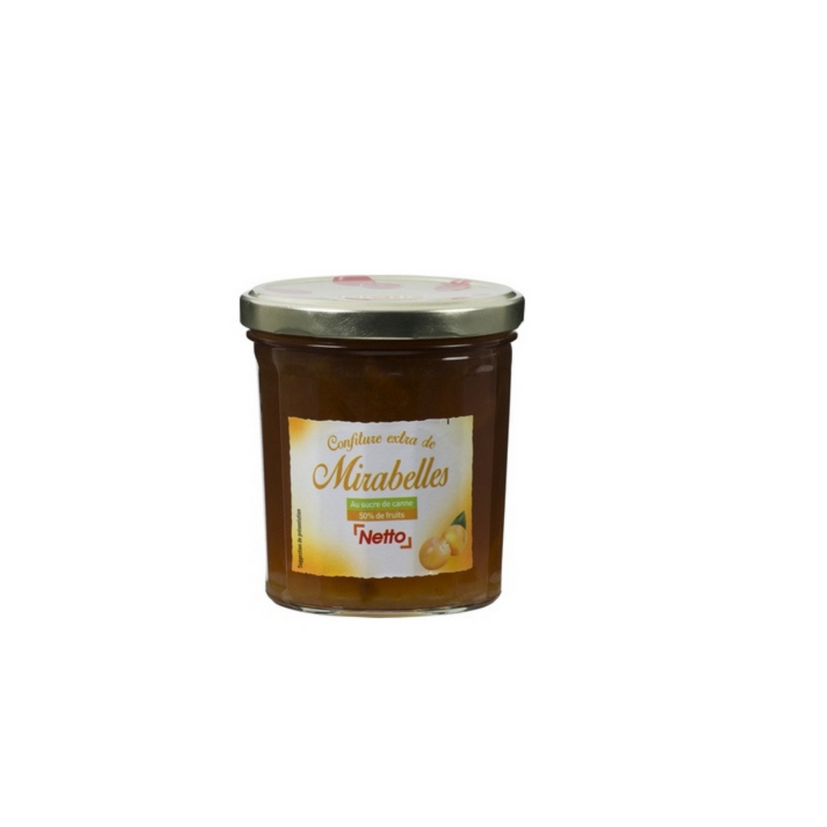 NETTO Confiture mirabelle 370g DLUO 22/06/2024  -D131