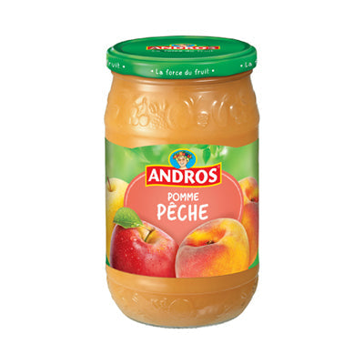 ANDROS Bocal pomme/peches 730g  D62