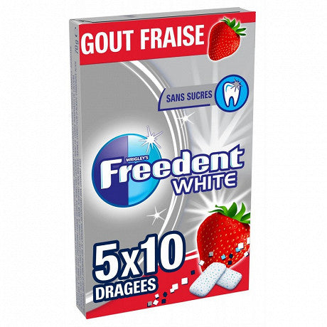 FREEDENT White Chewing Gum without 5x10 70G -B12 SUNCH SOWS