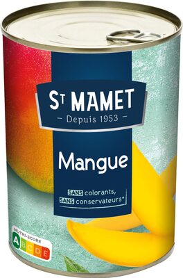 SAINT MAMET Fruits in sliced ​​mango syrup 235 g I82