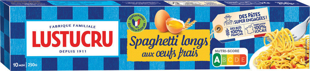 Lustucru Pâtes spaghetti longs 250g  -C132