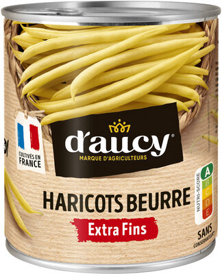 DAUCY Haricots beurre extra fins 440g -I24
