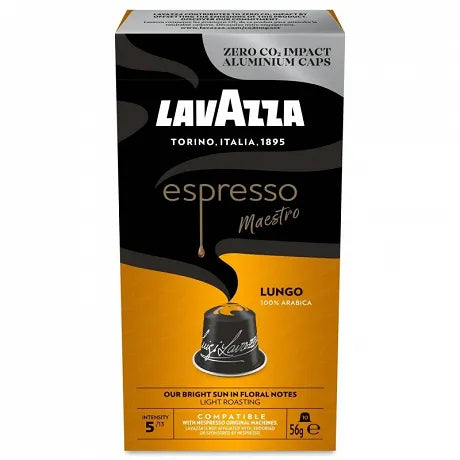 LAVAZZA Café capsules alu espresso maestro lungo x10 56g -F123