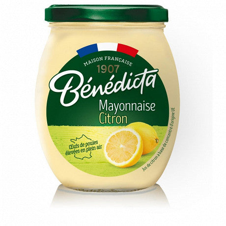 BENEDICTA Lemon Mayonnaise in a Jar 255g -I113