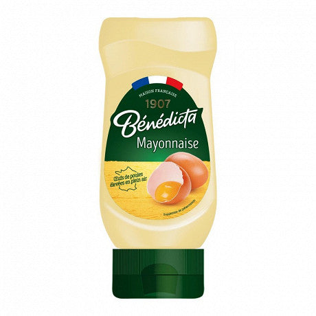 BENEDICTA Mayonnaise Fine et Souple en Flacon Souple 235g -I83