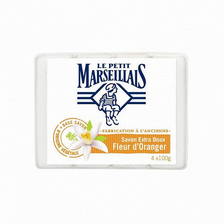 Le Petit Marseillais Orange Flower Savon 4x100g -J74