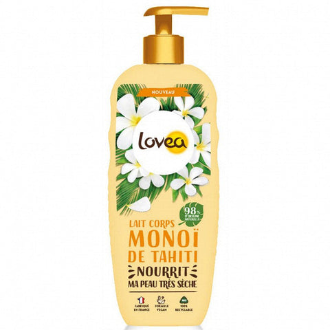 LOVEA Monoï de Tahiti moisturizing body milk for very dry skin 250ml -J120