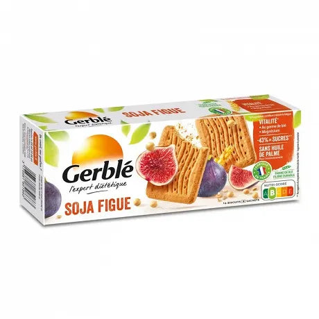 GERBLE Biscuits soja figue 270g — Épicerie française Montréal | Euro-Market