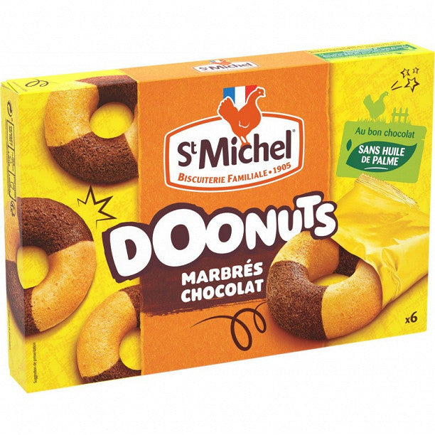 St michel doonuts chocolate marbles 180g. -A123