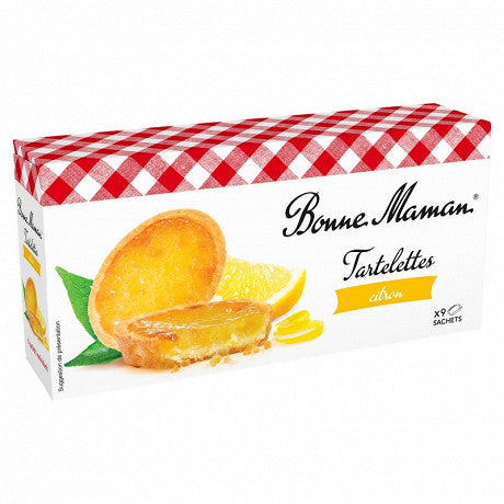 BONNE MAMAN Tartelette Citron 125g DLUO 02/06/24 - A152