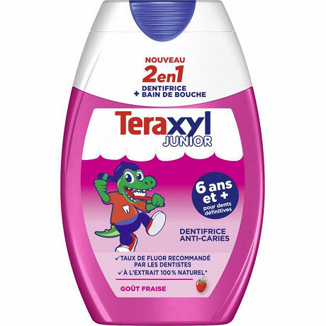 EURO MARKET | TERAXYL Junior Toothpaste 2 in 1 bottle 75ml – Euro-Market