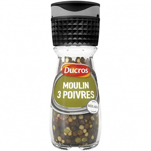DUCROS Moulin 3 poivres 34g — Épicerie française Montréal | Euro-Market