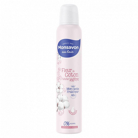 MONSAVON Deodorant spray Milk and cotton 200ml