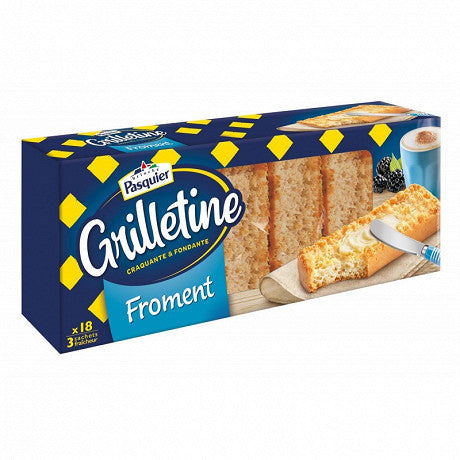 PASQUIER Grillettines au Froment 242g DLUO 28/02/2025 -E50-51
