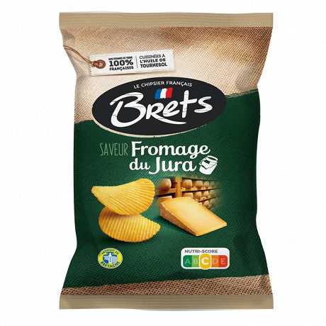 BRET'S Chips au fromage du jura 125g DLUO 28/02/24 -CH