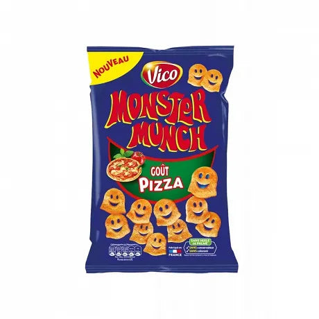 VICO Monster munch goût pizza 85g DLUO 01/09/2024 -CH