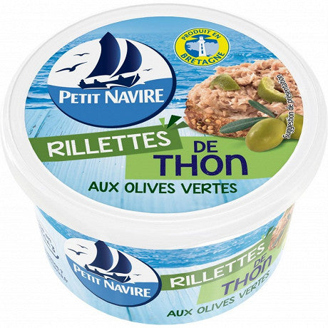 SMALL SHIP Tuna rillettes with green olives 125 g C12