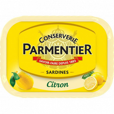 PARMENTIER Sardines in sunflower &amp; lemon oil 135 g