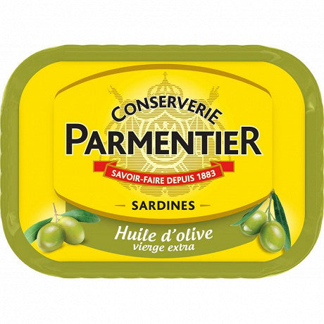 PARMENTIER Sardines in olive oil 135 g -C22