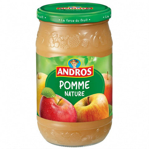 Andros jar of natural applesauce 750g BBD 12/31/2024 -D22