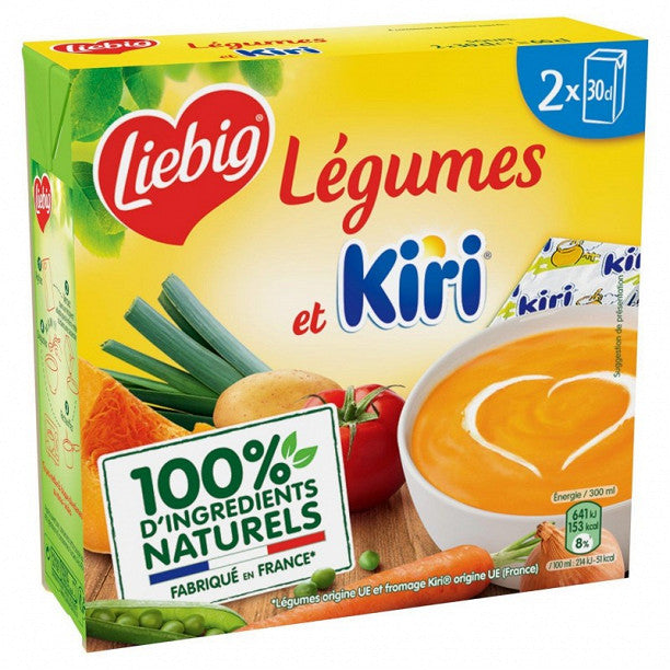 LIEBIG Sweet Pleasures vegetables and KIRI 2x30cl