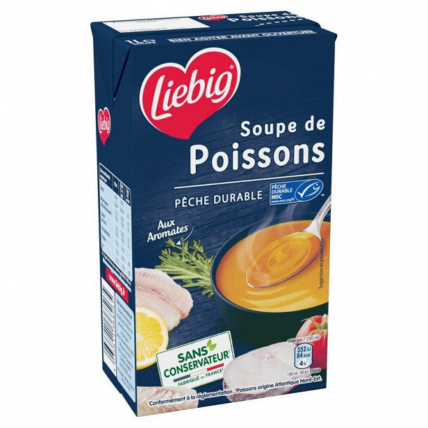 LIEBIG Soupe de poissons MSC 1L — Épicerie française Montréal | Euro-Market