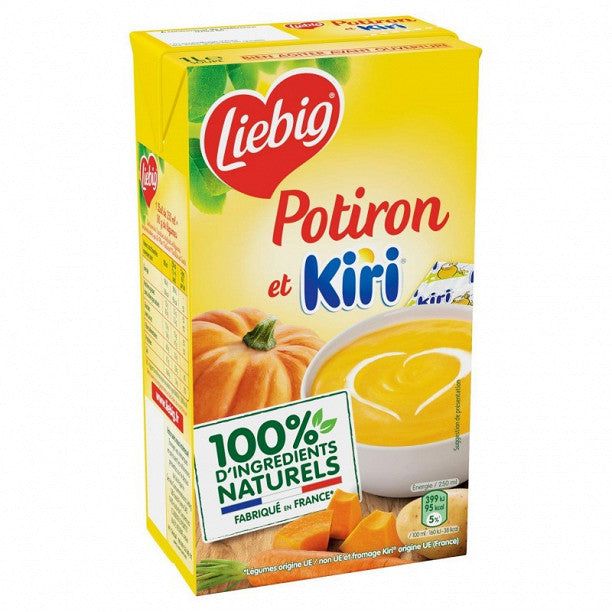 LIEBIG Doux Plaisir potiron et KIRI 1L — Épicerie française Montréal | Euro-Market