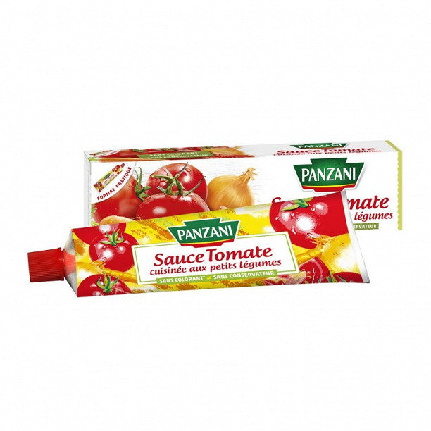 Panzani sauce tomates cuisinées légumes tube 180g  I102 dluo 20/10/2024